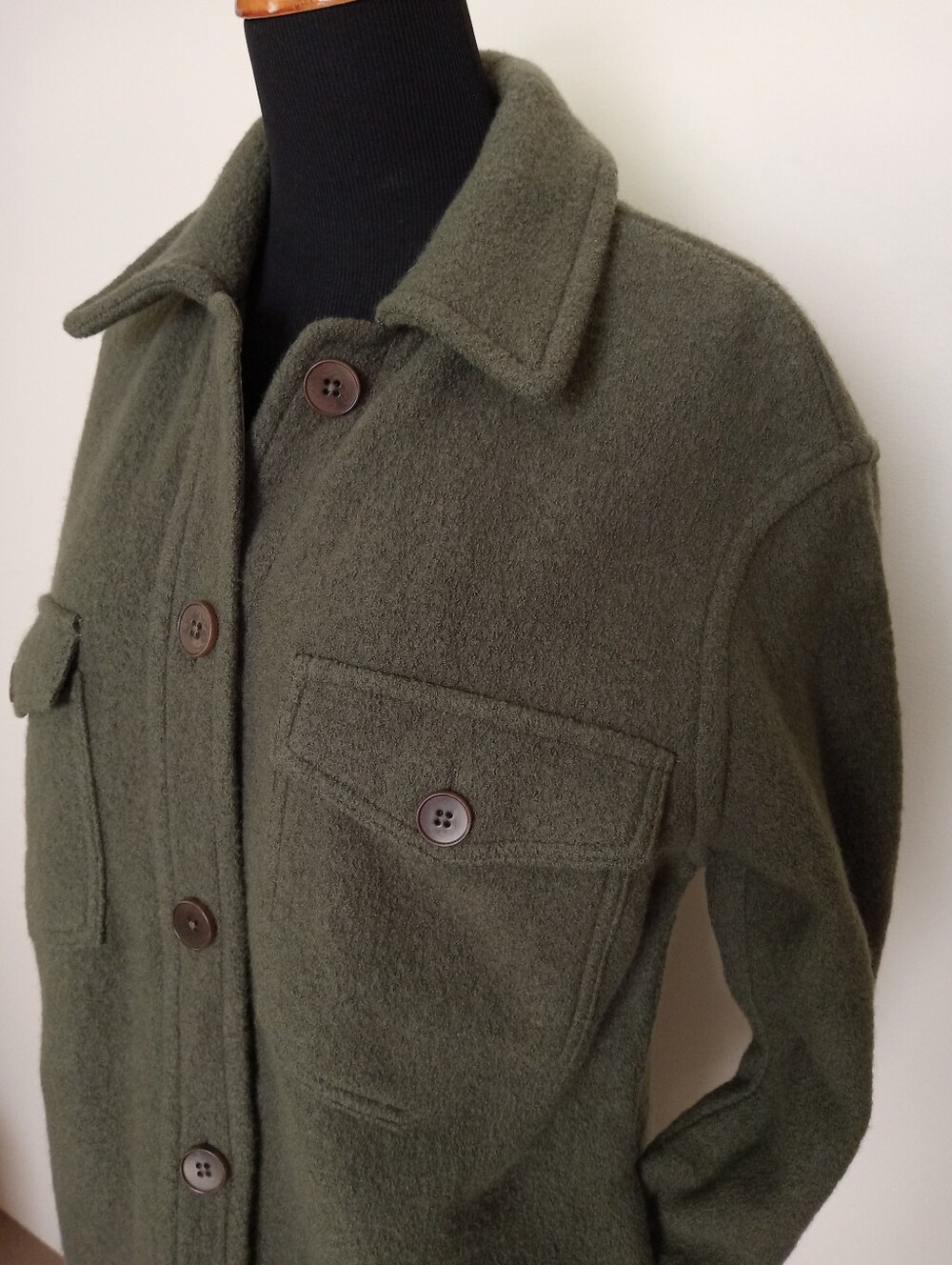 Wifred %100 Wool Ganna Shacket